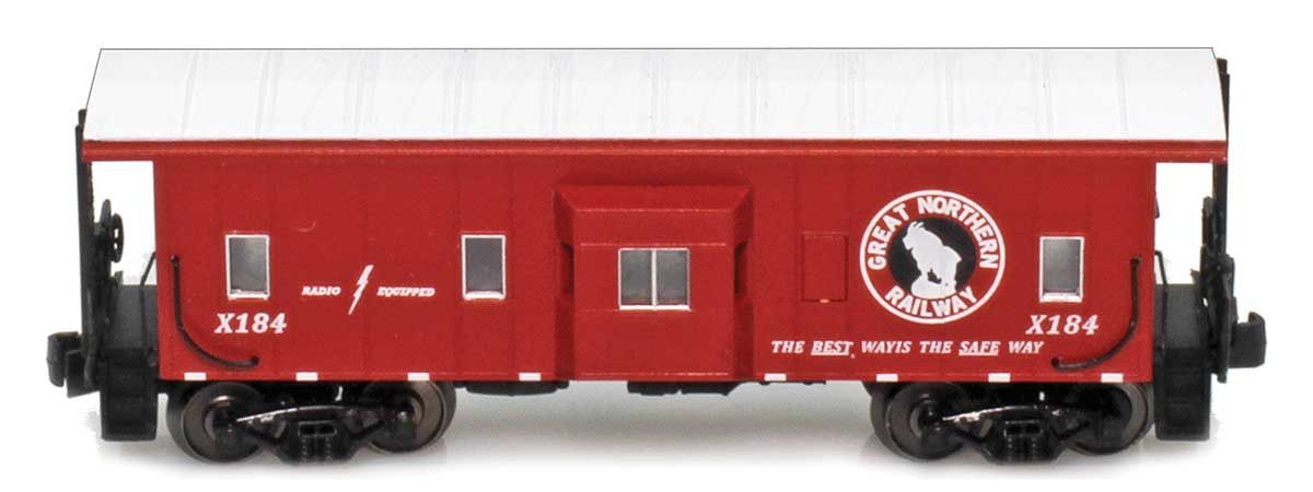 AZL Z 92021-1 Great Northern Caboose Road X184