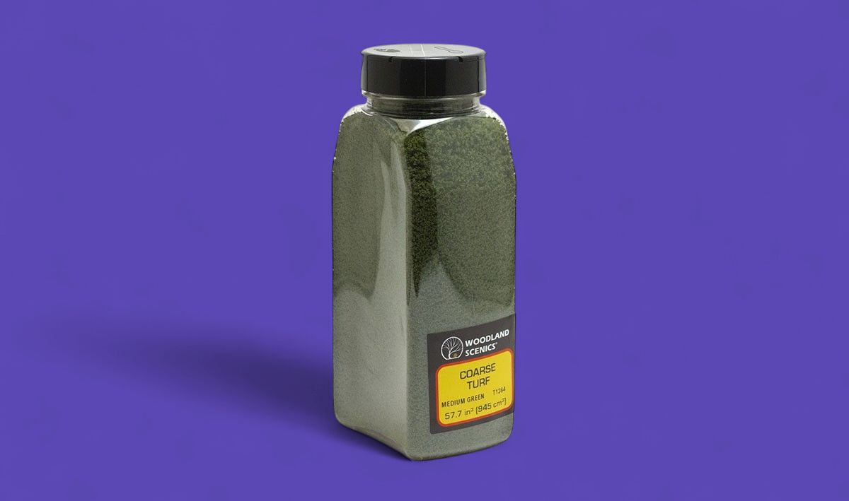Woodland 1364 Coarse Turf "Medium Green" Shaker