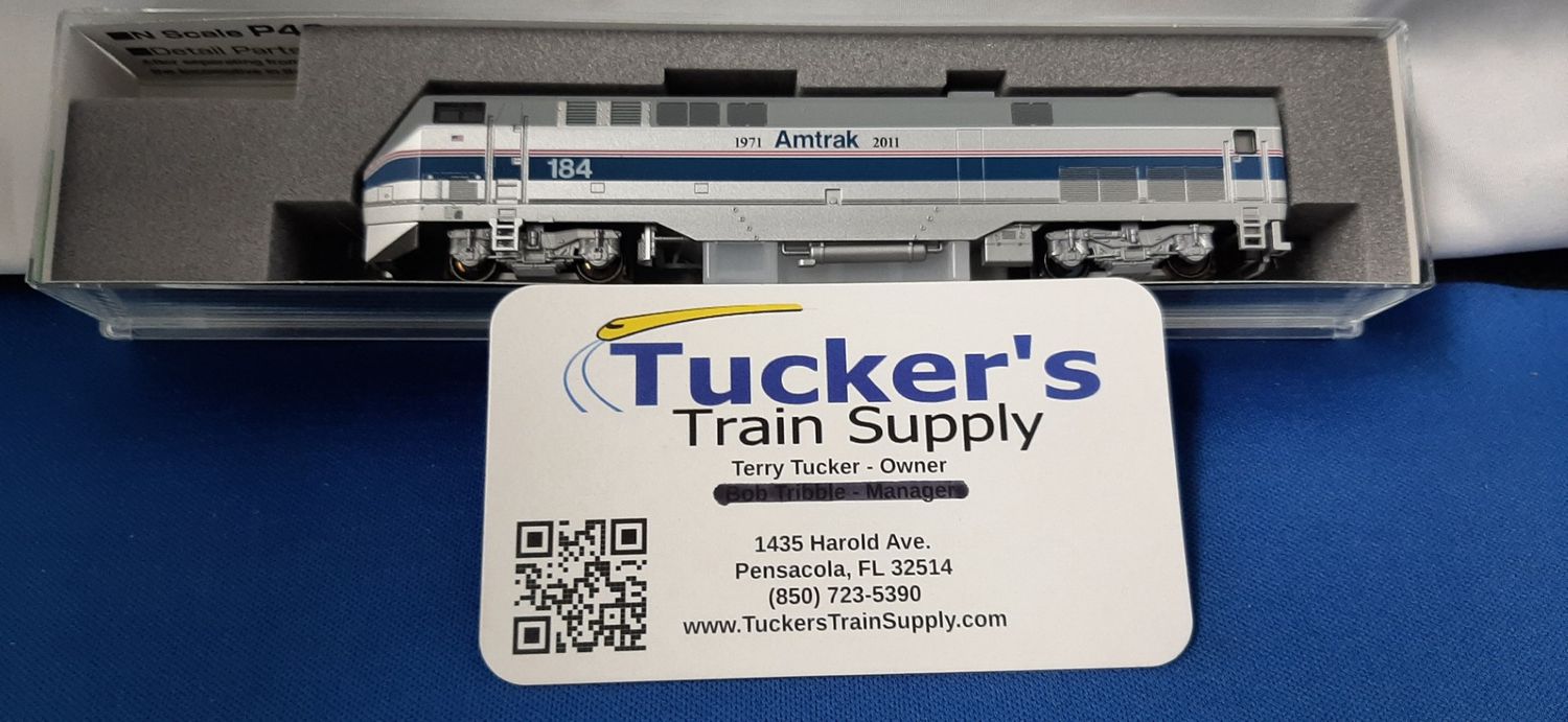 Used N Kato Amtrak P42 Locomotive #184