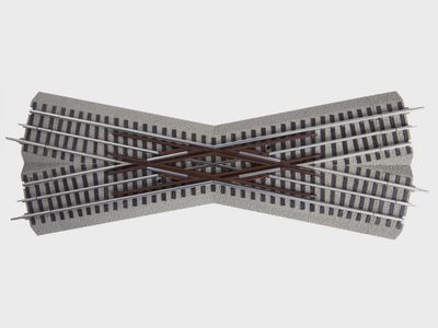 Lionel O 6-12050 FasTrack 22.5 Degree Crossover