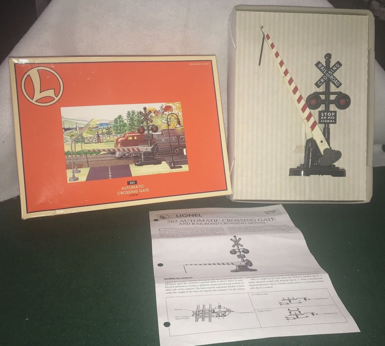Lionel O 6-62162 Automatic Crossing Gate NEW!