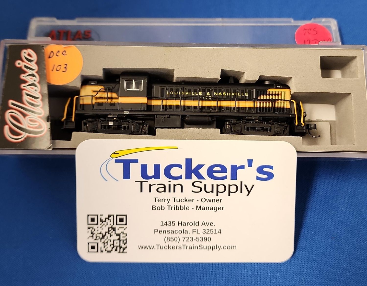 Used N Atlas 42089 L&amp;N RS-3 Road#103 DCC