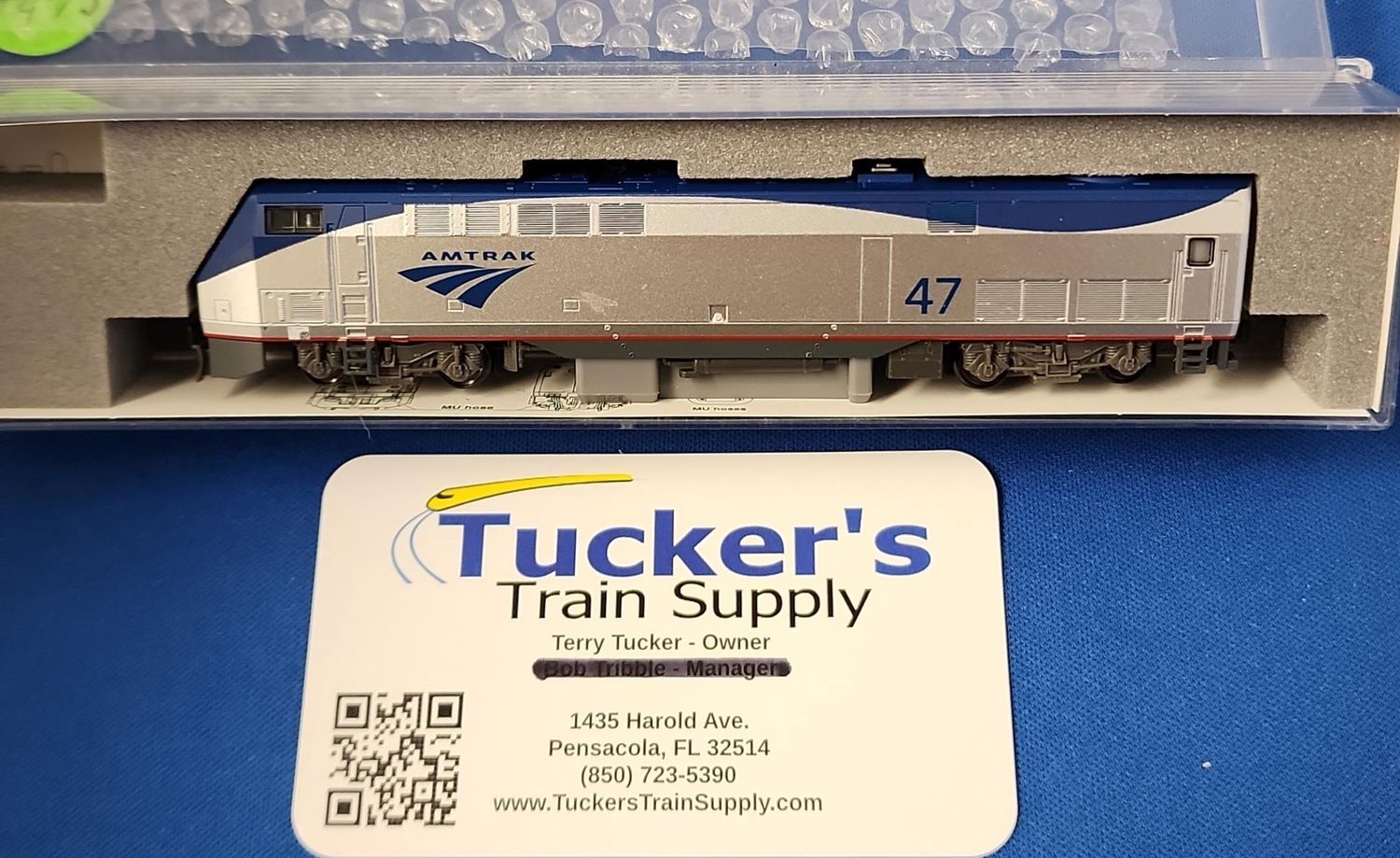 Used N Kato 176-6030 Genesis Phase V Amtrak P42 DCC Road #47