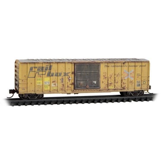 Micro-Train N 025 44 445 Seaboard/ex-Railbox Boxcar Road #141573