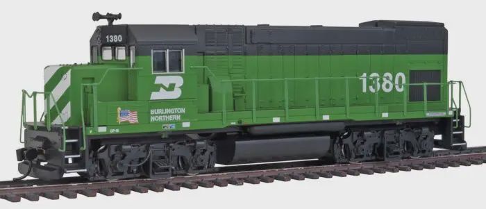 Used HO Walthers GP15 BN Road #1380 DCC/Sound
