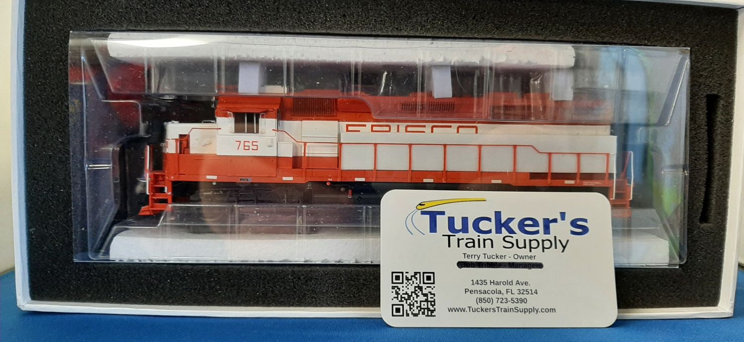 Used HO Athearn GP40-2 Genesis ATHG40787 Frisco Road #765 DCC