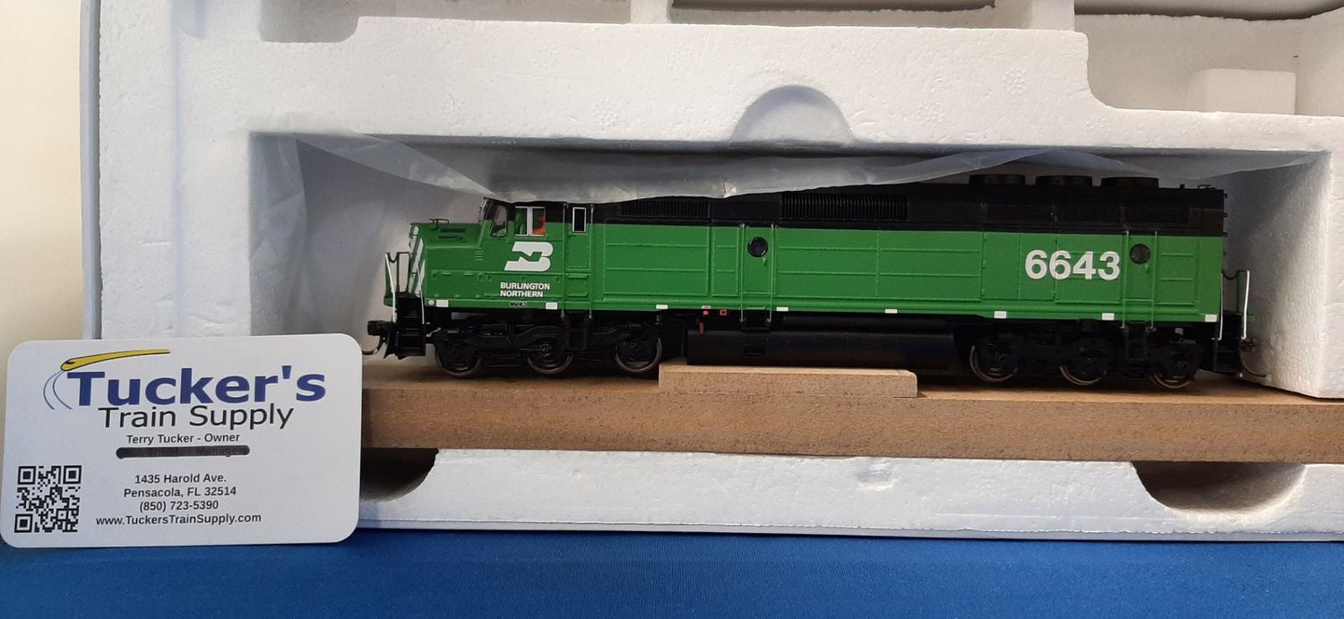 Used HO Athearn G67619 Genesis F45 BN Road #6643 DCC