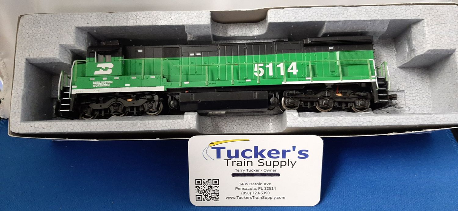 Used HO Atlas 8606 C30-7 BNSF Road #5114 DCC/Sound