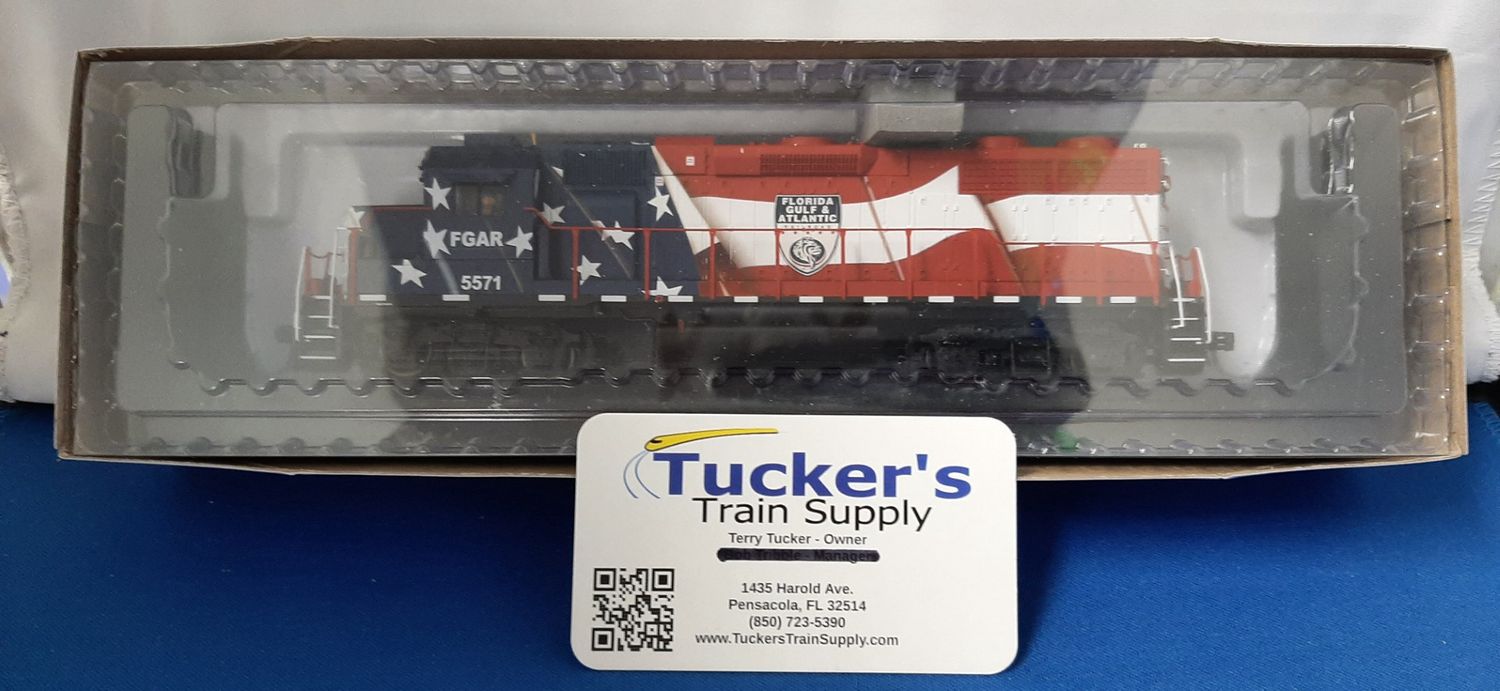 Used HO Atlas 10 004 092 GP38 F G &amp; Atlantic Road 5571