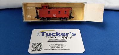 Used N Mini-Trix Caboose L&amp;N Road #1132