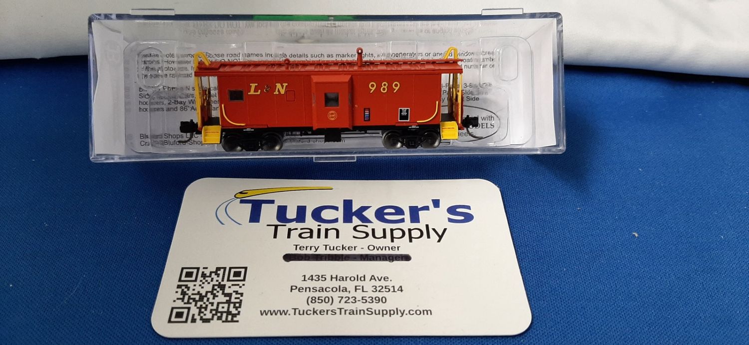 Bluford N 42151 Int. Phase 2 Window Caboose L&amp;N Road #989
