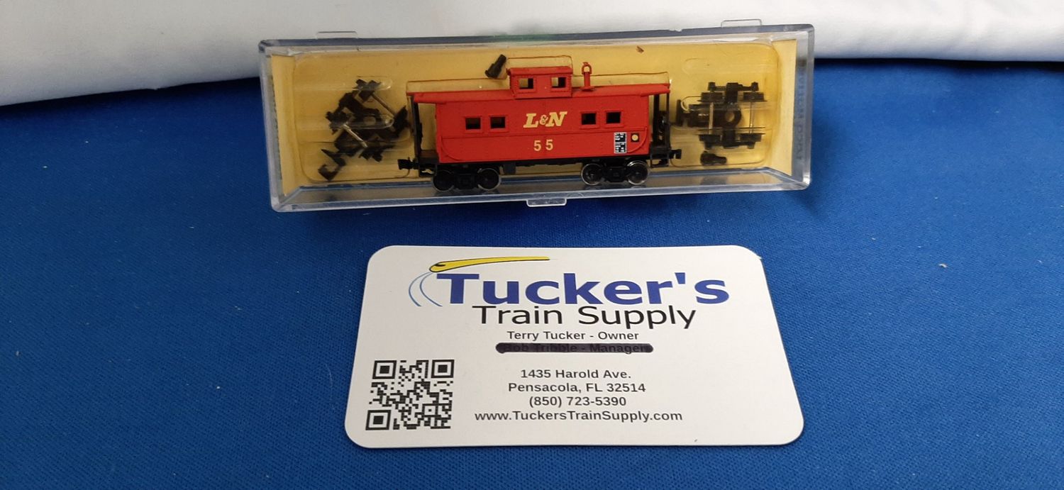 Used N Loco-Motives 1052 North Eastern Caboose L&amp;N Road #55