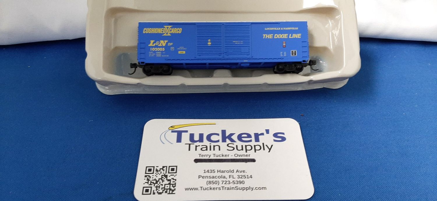 Used N ExactRail L&amp;N Gunderson 5200 Cubic Foot Boxcar Road #102005