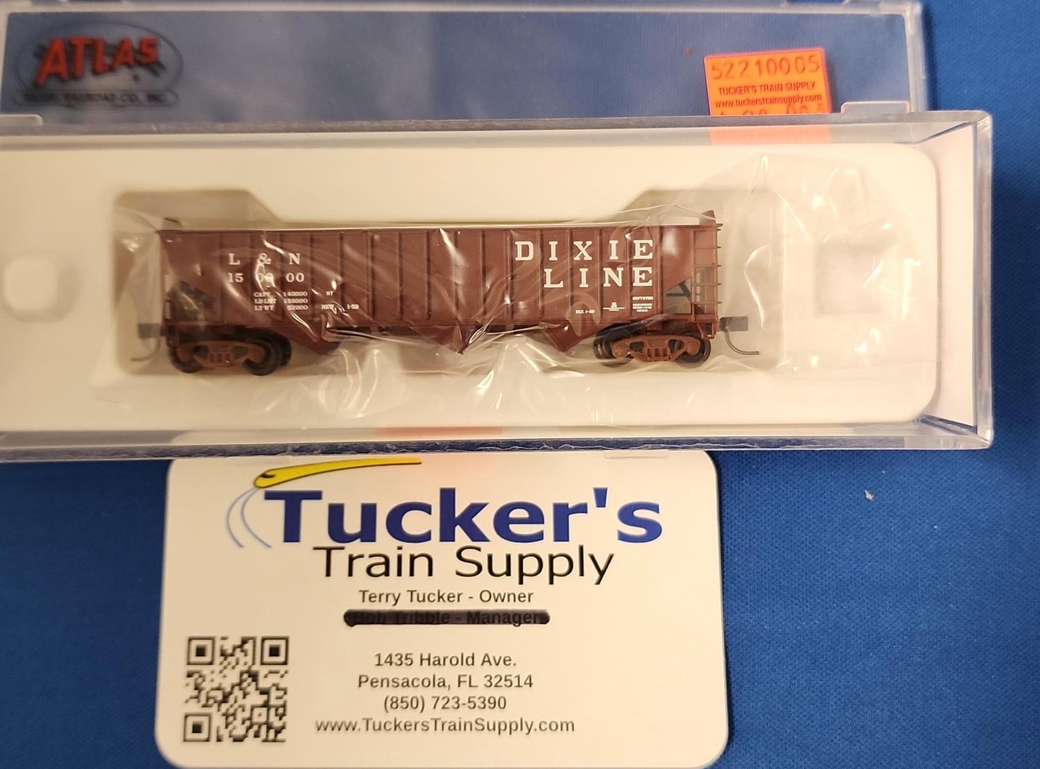 Used N Atlas 50 001 968 L&amp;N PS2750 Triple Hopper Road #150000