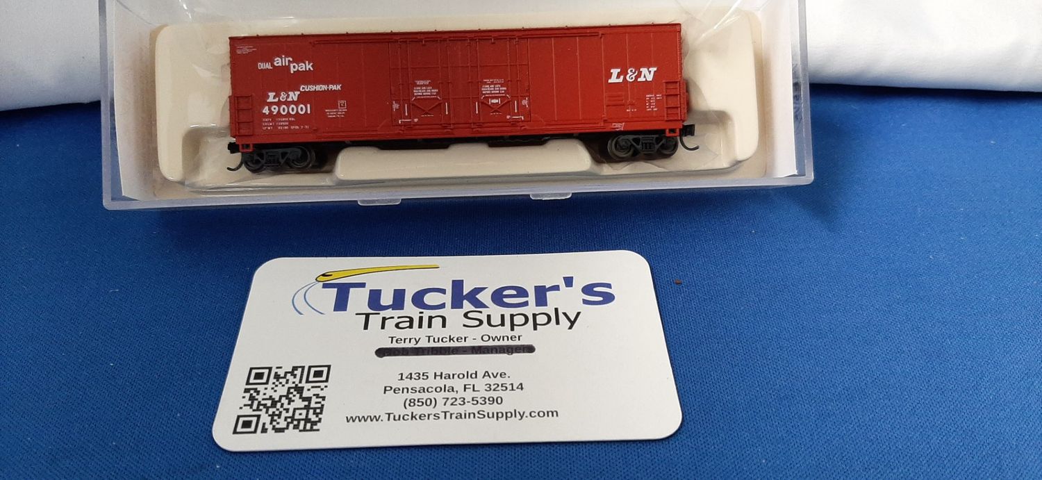 Used N Atlas 50000171 L&amp;N 53' Evans DPD Boxcar Road #490001