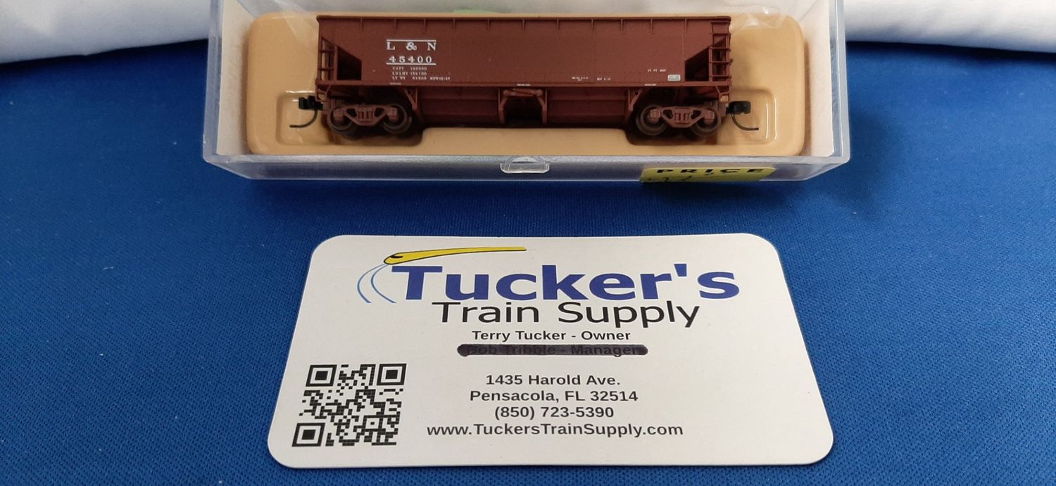 Used N Atlas 70 Ton Hart Ballast Car L&amp;N Road #45400