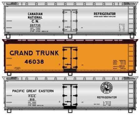 Accurail HO ACU8180 Great White North 3-Pack Kits