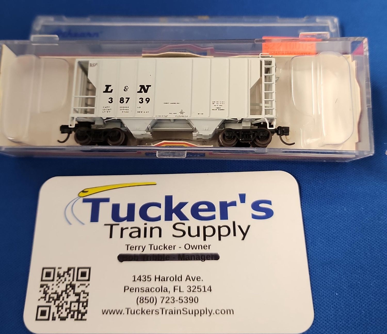 Used N Athearn L&amp;N PS2600 Covered Hopper Road # L&amp;N 38739