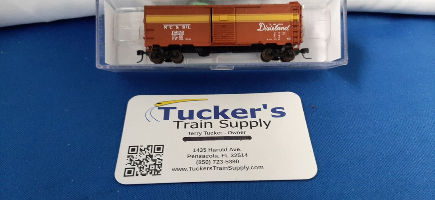 Used N YesterYear NC&amp;StL 40' AAR Boxcar from 2002 Road #18602