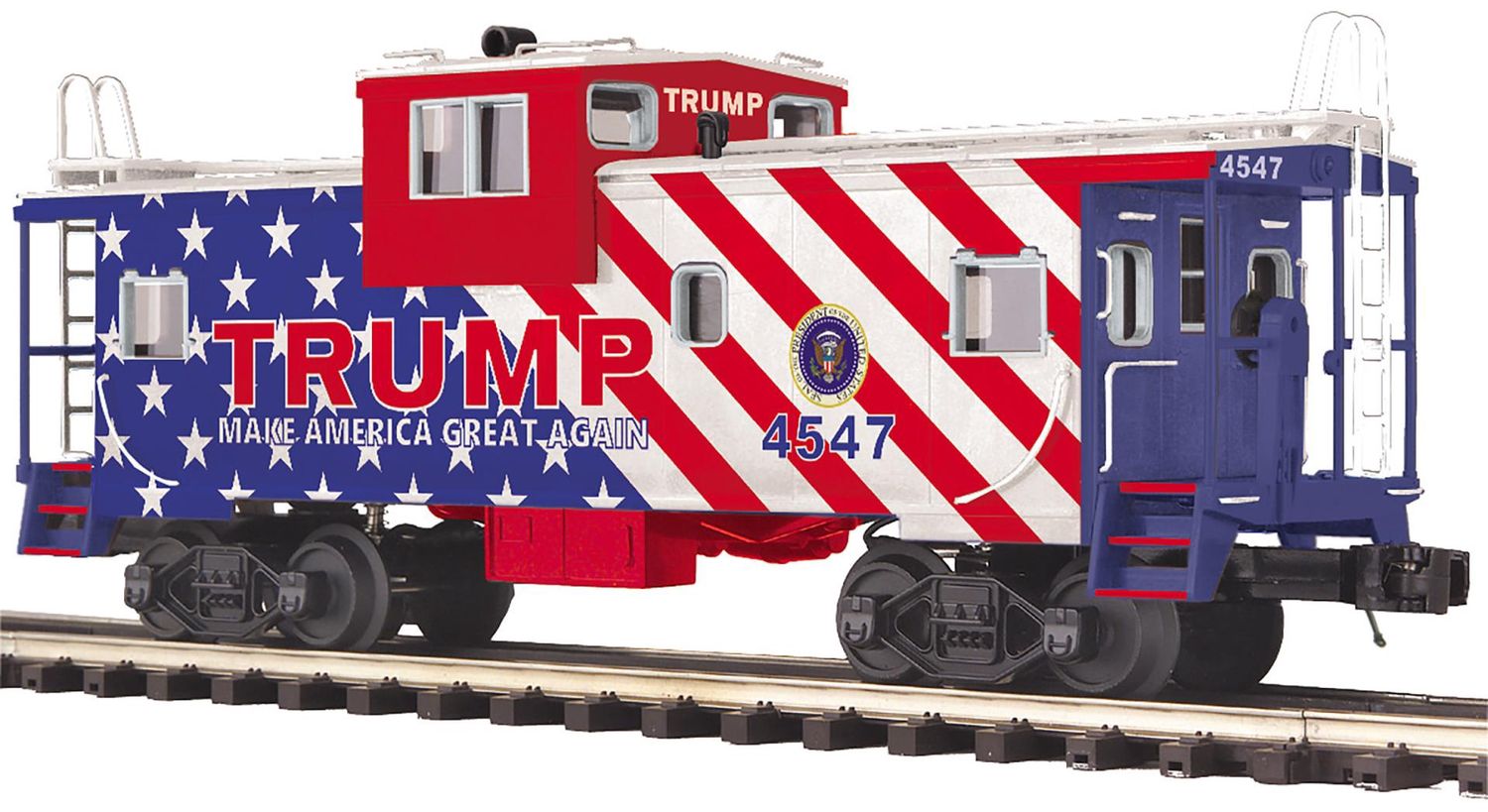 MTH O MTH2091837 Caboose Donald J. Trump