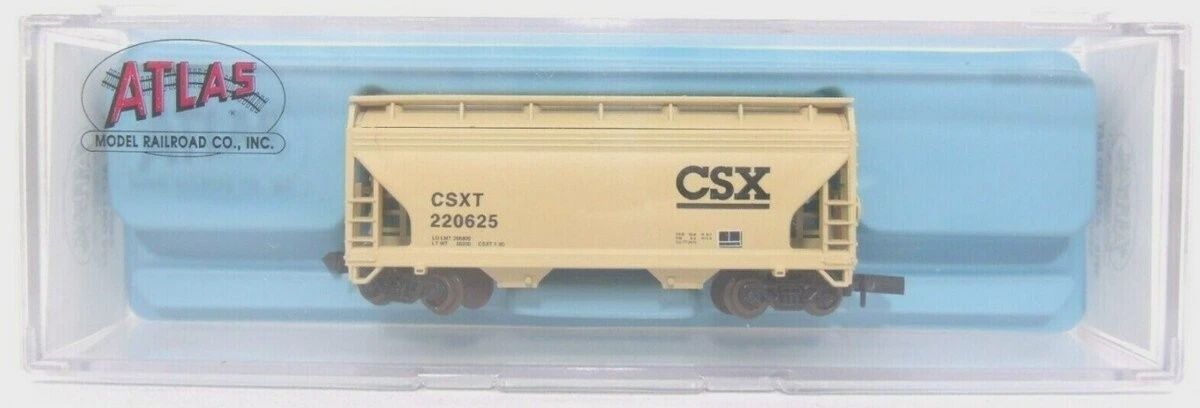 Used N Atlas CSX 3916 ACF 2 Bay Centerflow Hopper Road #220625