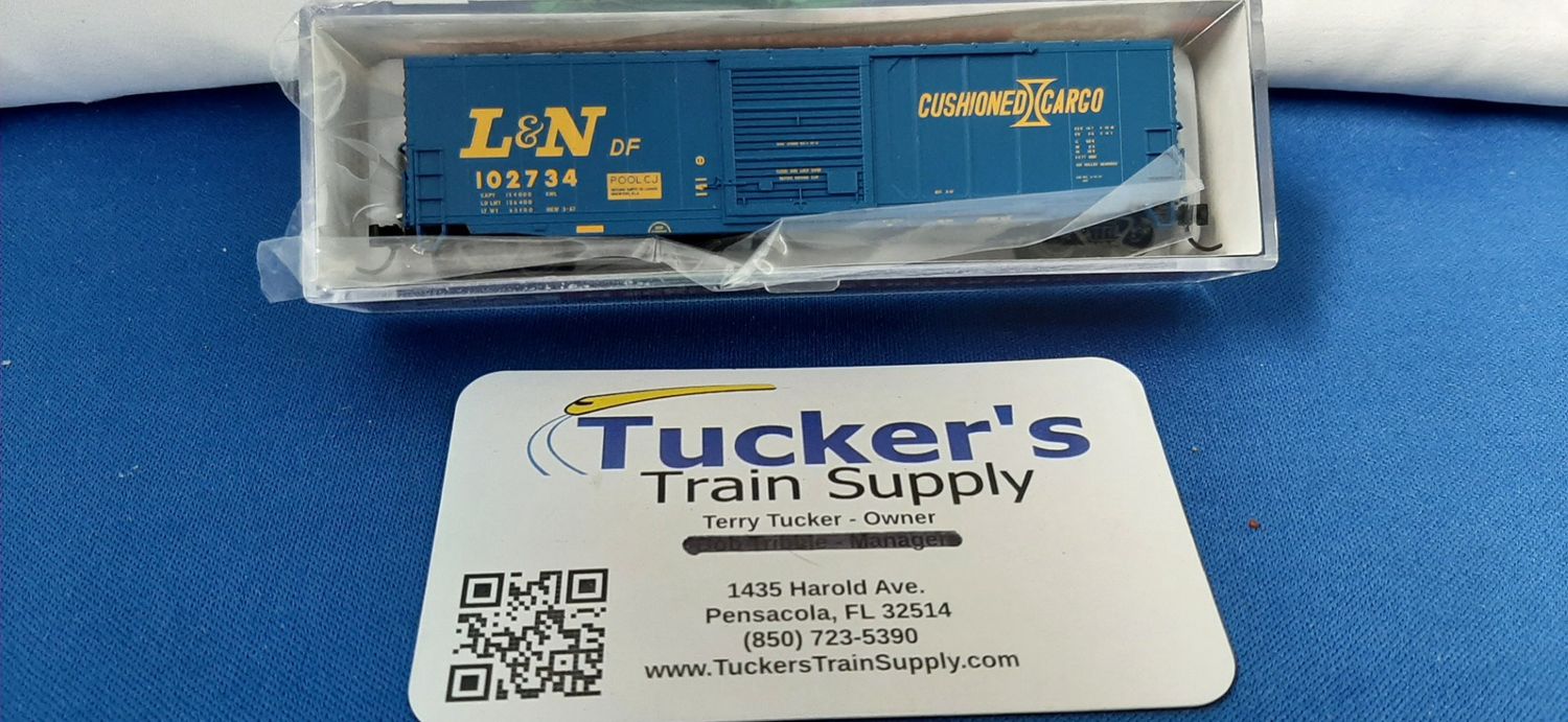 Used N Atlas 50003921 L&amp;N Smooth-Side Boxcar Road #102734