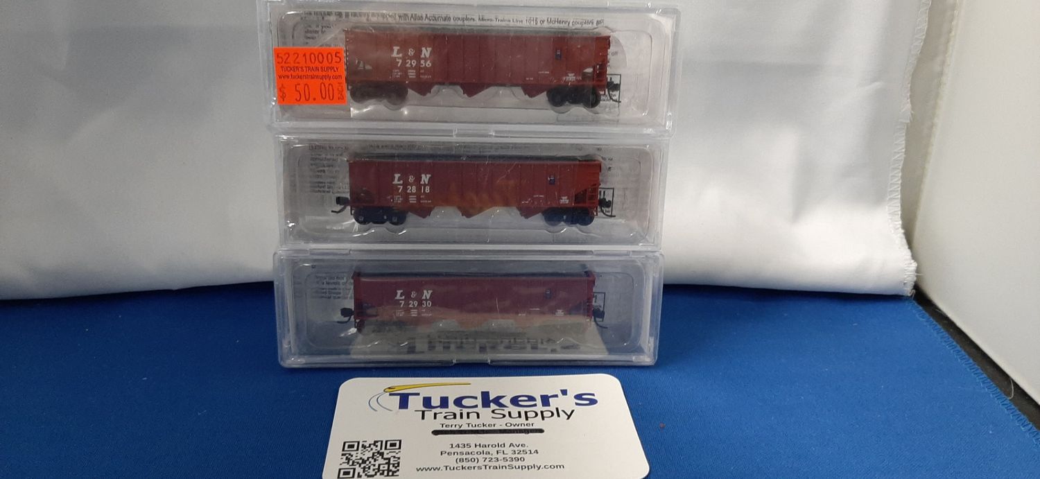 Bluford N 14183 L&amp;N 14-Panel Rib Side Hopper (3-Pack)