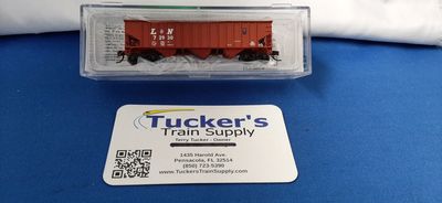 Bluford N 14182 L&amp;N 14-Panel Rib Side Hopper Road #72930