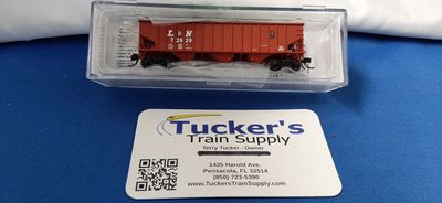 Bluford N 14183 L&amp;N 14-Panel Rib Sided Hopper Road #72829