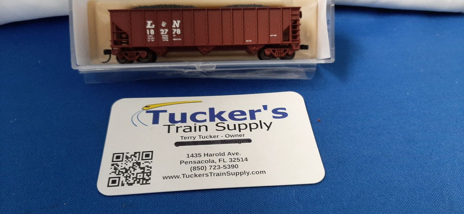 Used Atlas N 50000729 L&amp;N Trainman 90 Ton Hopper Road #182778