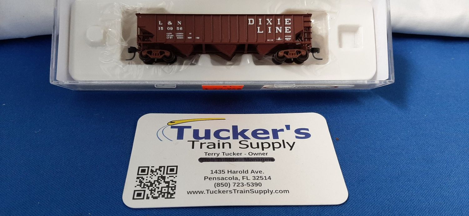 Used Atlas N L&amp;N (Dixie Line) 50001971 PS2750 Triple Hopper Road #150956