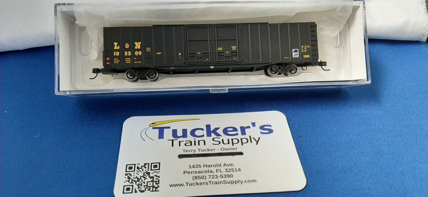 Used Athearn N ATH6514 L&amp;N P-S Auto Parts Box Car Road #105509