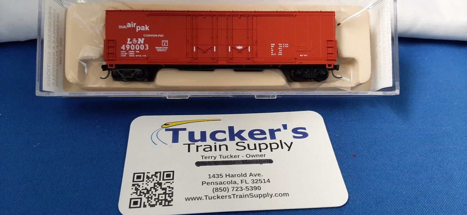 Used N The Freight Yard 2729F L&amp;N 50' Double Plug Door Road #490003