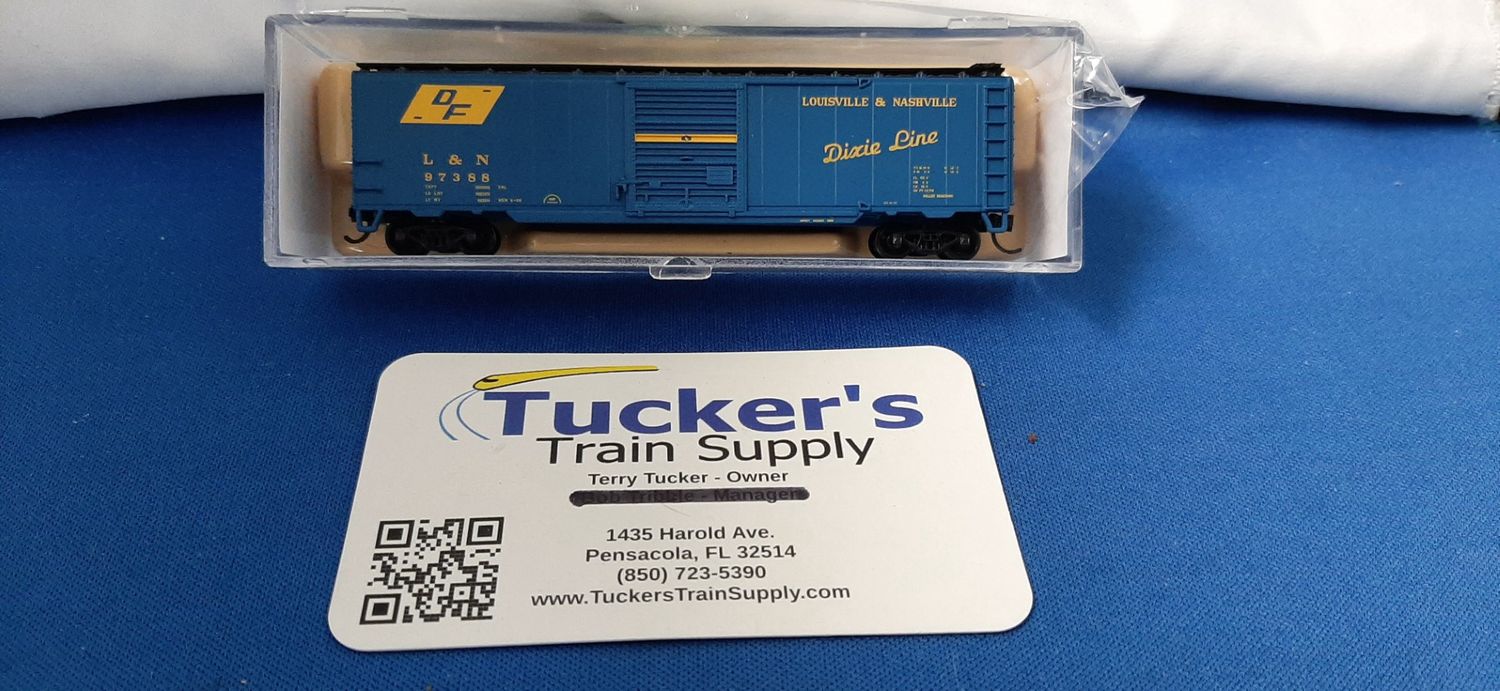 Used N Atlas 38956 L&amp;N 50' Single Door Box Car Road #97388