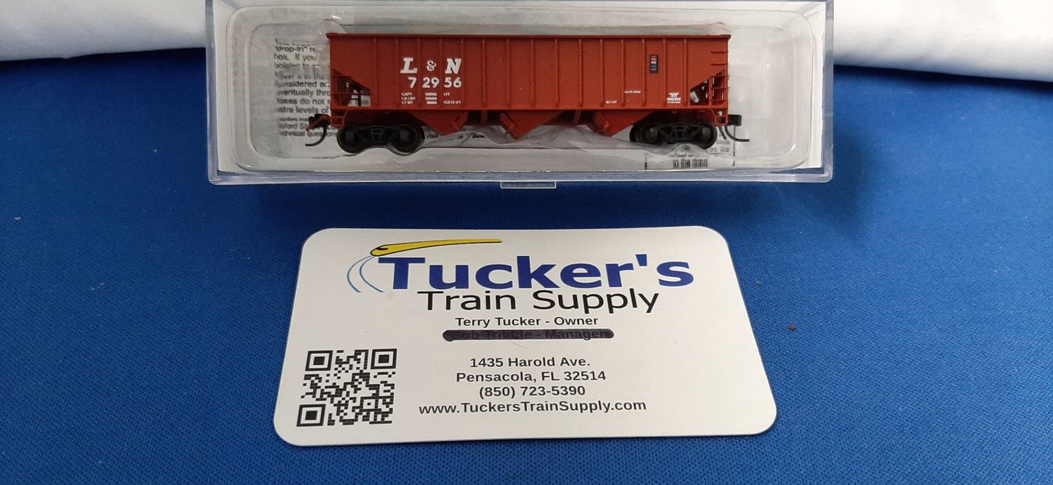 Bluford N 14181 L&amp;N 14-Panel Rib Side Hopper Road #72956