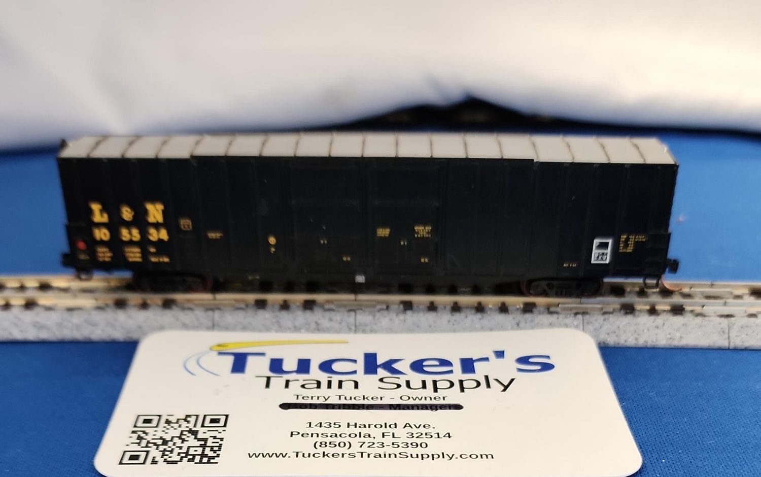 Used N Athearn 10780 L&amp;N 60' PS Auto Parts Box Car Road #105534