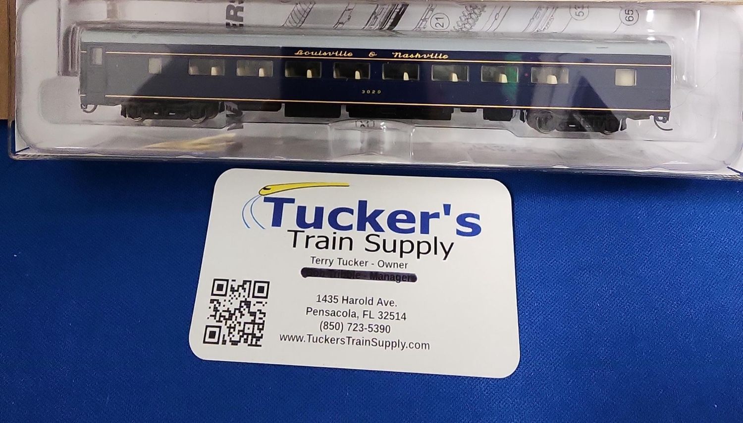 Used N Walthers L&amp;N P-S 64-Seat Coach 932-55075 Road #3029