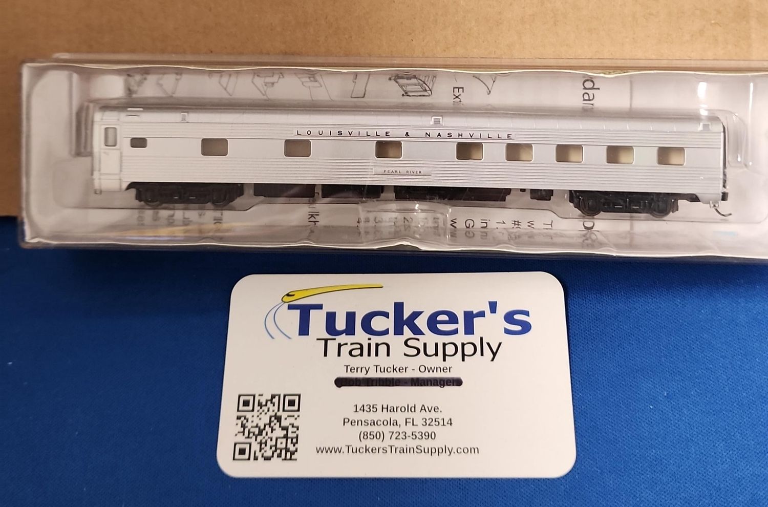 Used N Walthers L&amp;N PS Plan 4140 10-6 Sleeper Road "Pearl River"