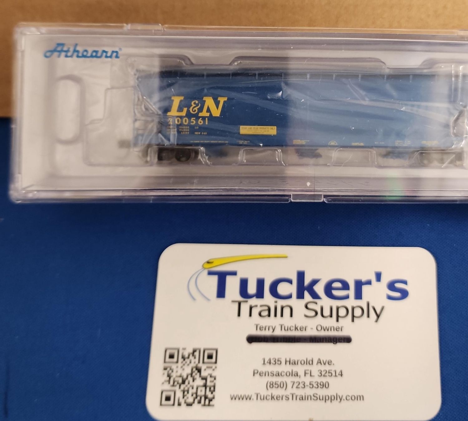 Used N Athearn L&amp;N ATH6951 ACF 4600 Covered Hopper Road #200561