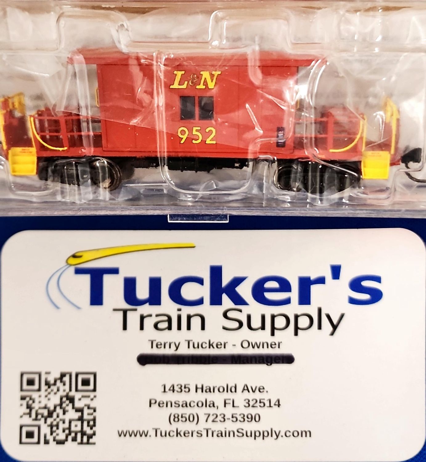 Used N Bluford 23081 L&amp;N Transfer Caboose Long Roof Road #952