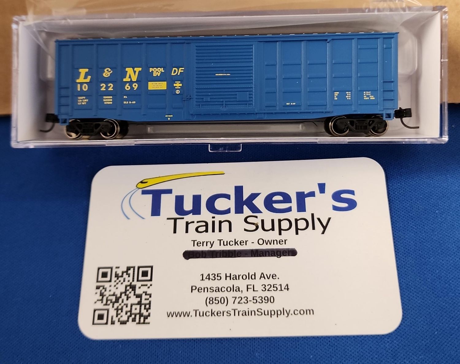 Used N Athearn ATH25385 L&amp;N 50' Waffle Boxcar Road #102269