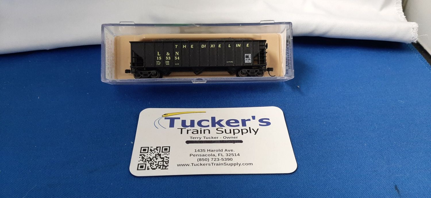 Used N The Freight Yard (By Atlas) 2553B L&amp;N 90 Ton Hopper Road #155354