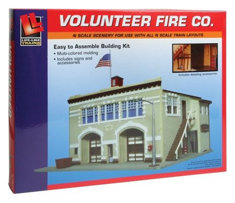 Life-Like N 433-7483 Volunteer Fire Station