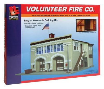 Life-Like N 433-7483 Volunteer Fire Station