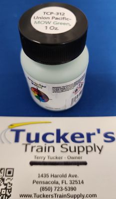 True Color Paint TCP-312 UP MOW Green 1oz Bottle