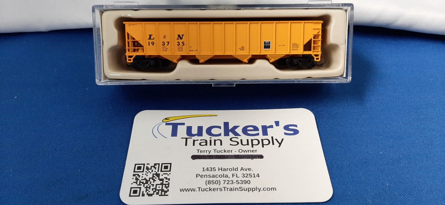 Used N Trainworx 2409-79 L&amp;N 100 Ton Quad Hopper Road #193735