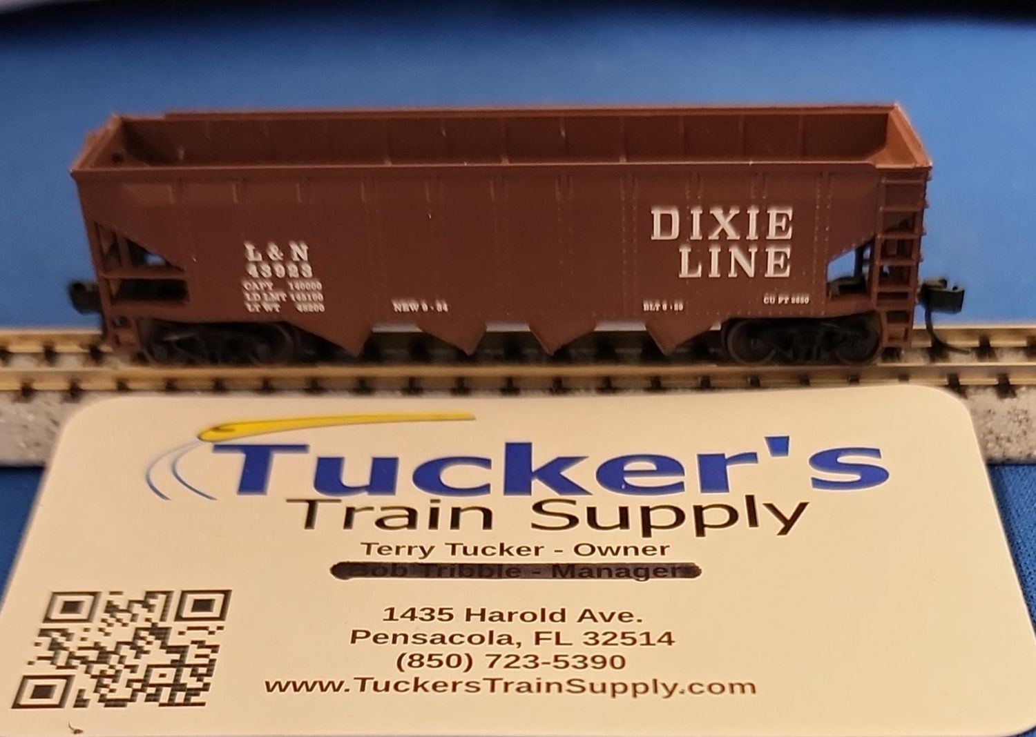 Used N Con-Cor L&amp;N 0001-175113 (4) 75 Ton Hopper Road #43923