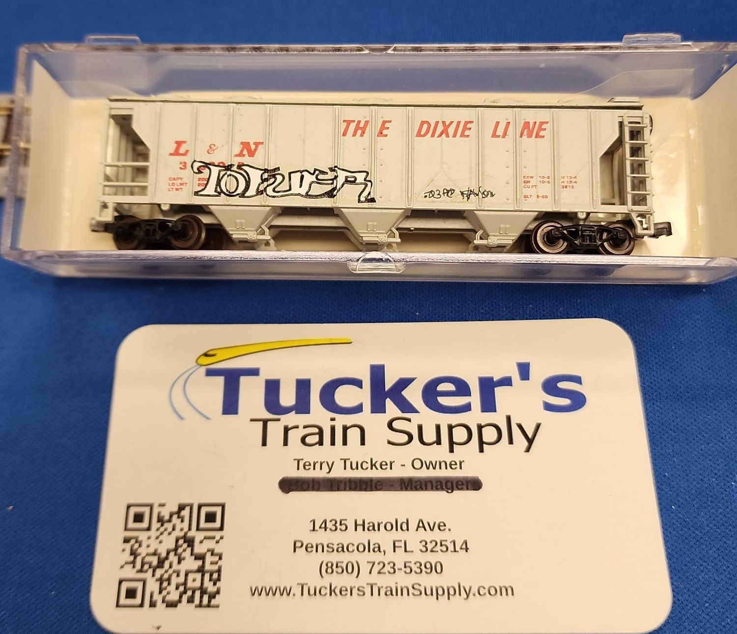 Used N Atlas 32952G L&amp;N 90 Ton Hopper Road #193368