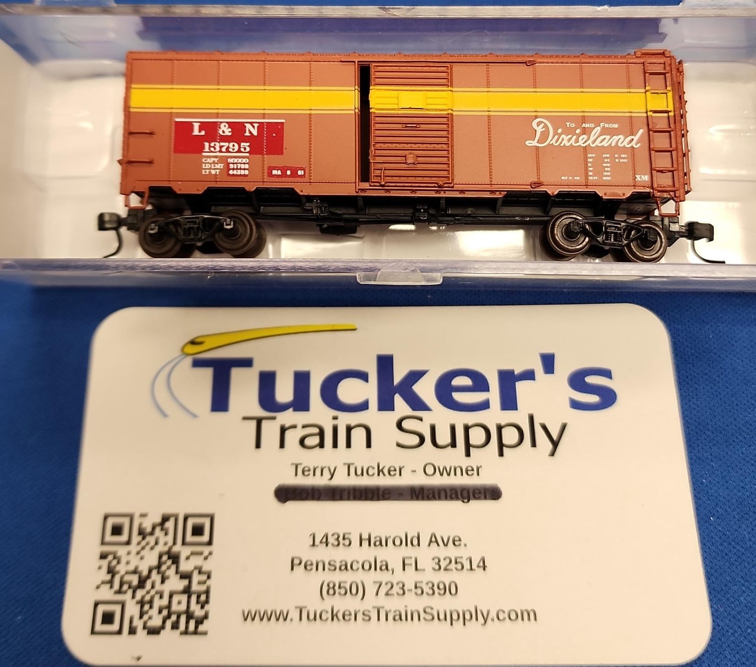 Used N YesterYear Models L&amp;N/Dixieland 40' AAR BoxcarRoad #13795 (2002)