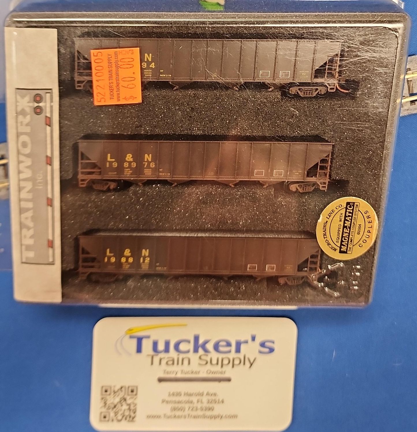 Trainworx N 24092-6011 (3-Pack) 50' Coal Cars w/Loads